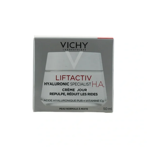LIFTACTIV H.A. CREME JOUR ANTI-RIDE & ANTI AGE PEAU NORMALE A MIXTE 50ml