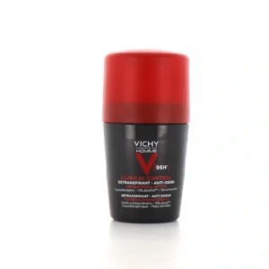 Vichy Homme Détranspirant anti-odeur 96h - Roll-on 50ml - Image 1