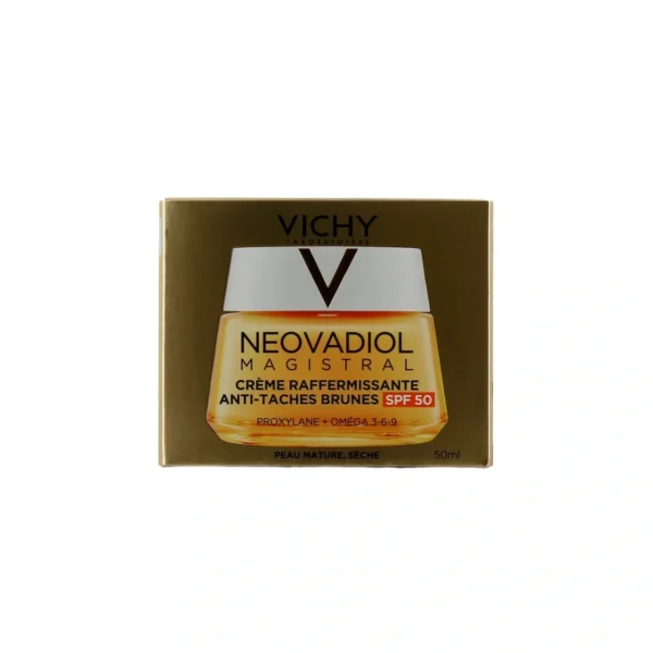Crème raffermissante anti-taches brunes SPF50