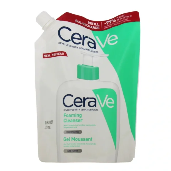 CeraVe Gel Moussant Éco-Recharge 473 ml