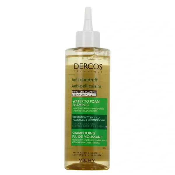 Dercos Shampooing Fluide Moussant Anti-Pelliculaire