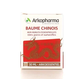 Arkopharma Arko Essentiel Baume Chinois aux Huiles Essentielles Baume Camphré de Massage Dès 7 Ans 30 ml