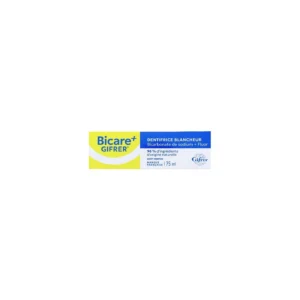 Bicare+ Gifrer Dentifrice Blancheur au Bicarbonate 75 ml