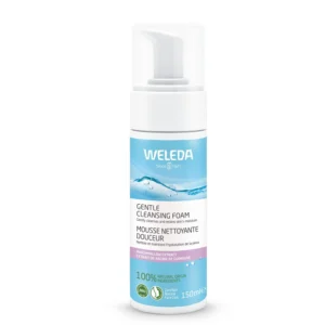 Weleda Mousse Nettoyante Douceur Hamamélis Bio Peaux Normales à Mixtes Nettoie et Démaquille 150 ml
