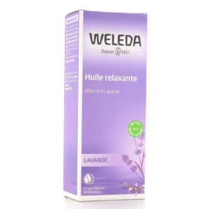 Weleda Huile Relaxante Lavande Massage Apaisant Corps Amande Douce Sésame Détente 100 ml