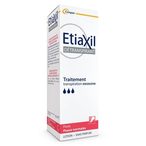 Etiaxil Détranspirant Extrême Pieds Peaux Normales Lotion 100 ml