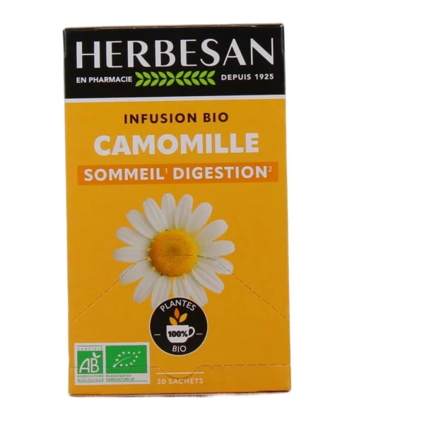 Infusion Camomille Bio Sommeil Digestion - 20 sachets