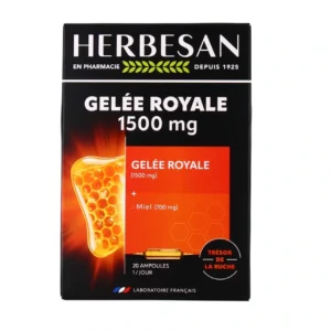 Gelée royale 1500mg ampoules 20x15ml