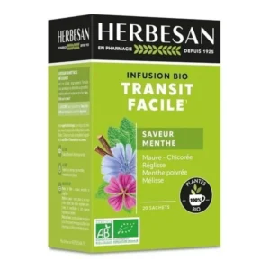 Infusion transit facile bio 20 sachets