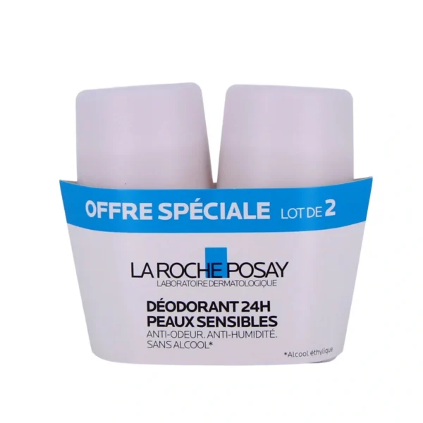 Déodorant Peaux Sensibles 24H 2 x 50ml