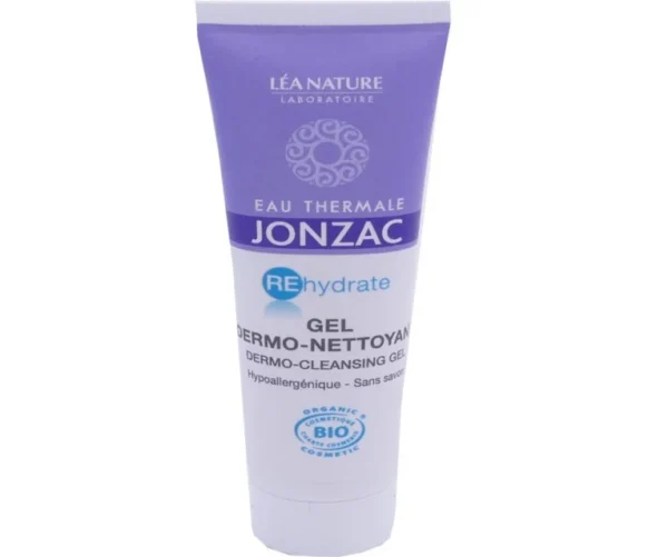 Jonzac REhydrate Gel Dermo-Nettoyant Peaux Sensibles Déshydratées Format Voyage 30 ml