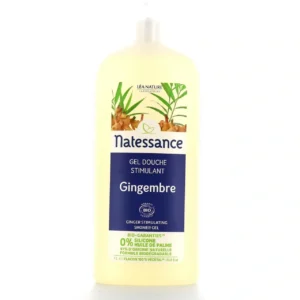 Natessance Gel Douche Stimulant Gingembre Bio 1 L