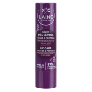 Laino Soin des Lèvres Cassis Pailleté Lèvres Fragilisées Réparation 4 g