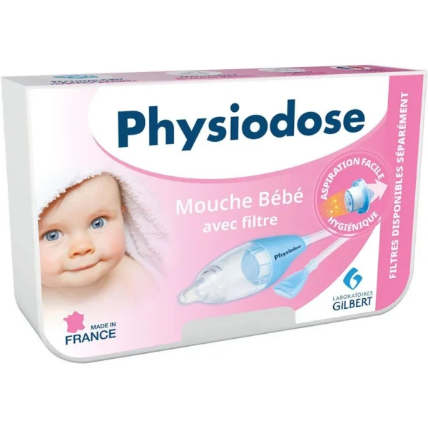 Physiodose Mouche-Bébé par Aspiration avec 3 Filtres