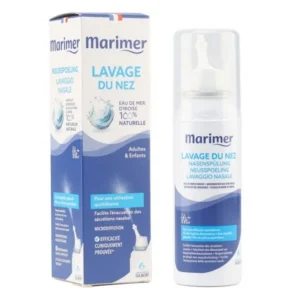 Marimer Hygiène Nasale Quotidienne Eau de Mer Isotonique, Spray 100 ml