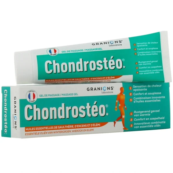 Granions Chondrostéo+ Gel de Massage Confort Musculaire et Articulaire 100 ml