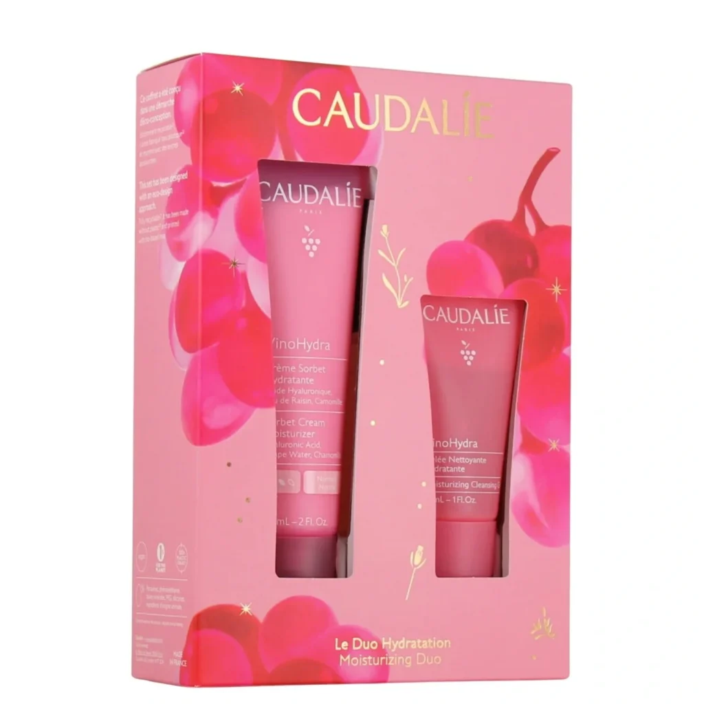 Coffret Noël Caudalie VinoHydra Duo Hydratation Intense