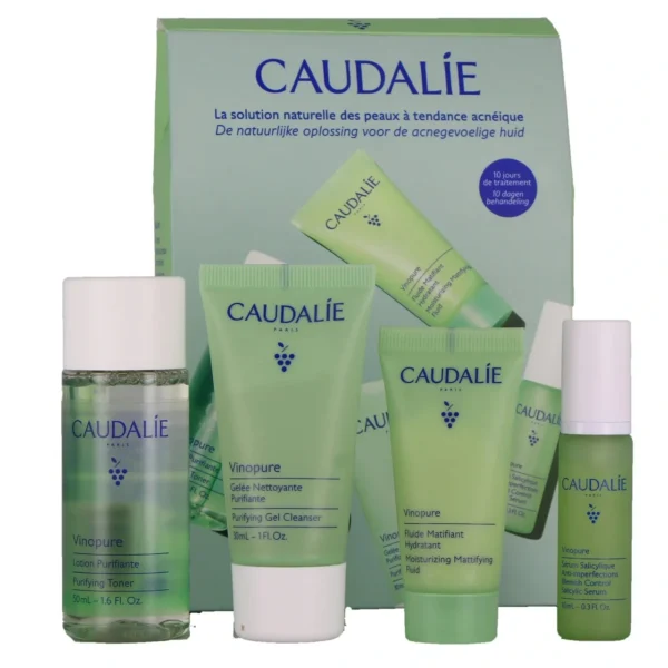 Caudalie Vinopure Starter Kit routine anti imperfections