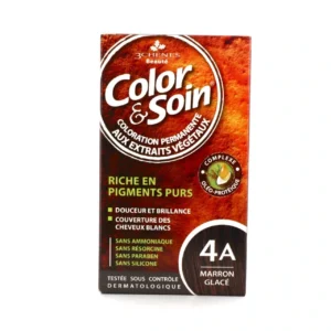 Color & Soin Coloration Permanente - Coloration : Marron Glacé : 4A