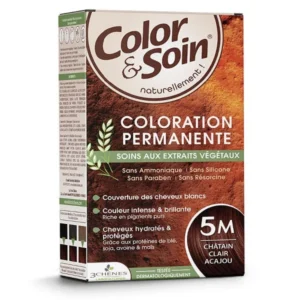 Color & Soin Coloration Permanente - Coloration : Châtain Clair Acajou : 5M