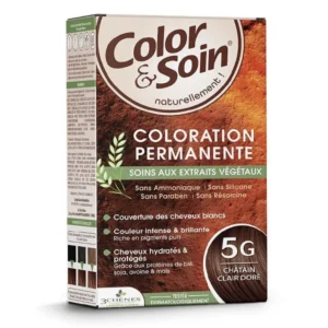 Color & Soin Coloration Permanente - Coloration : Châtain Clair Doré : 5G