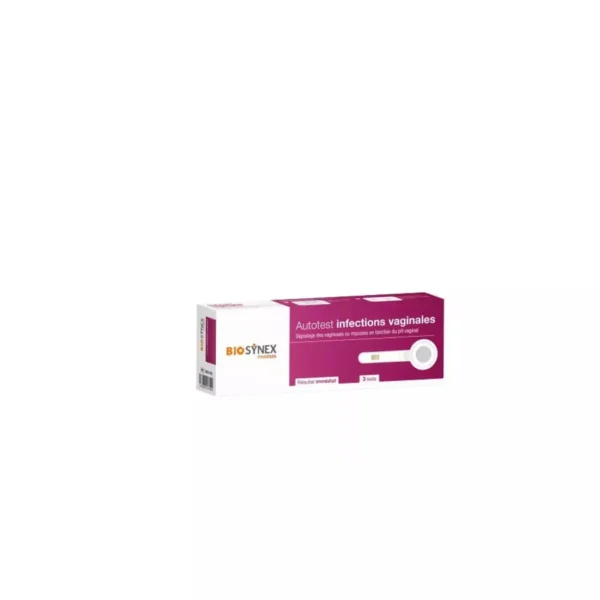 Biosynex Exacto Autotest Infections Vaginales, Boîte de 3 Tests