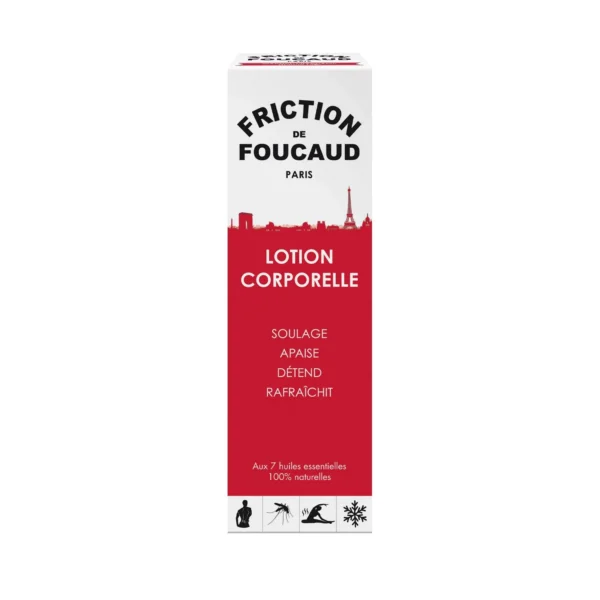 Foucaud La Friction de Foucaud Lotion Corporelle Énergisante 7 Huiles Essentielles 500 ml