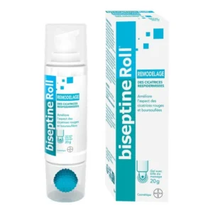 Bayer Biseptine Roll 20g - Réduit Cicatrices Rouges