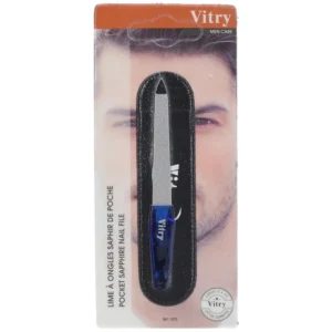 Vitry Lime à Ongles Saphir de Poche Bleu Foncé Mise en Forme Professionnelle