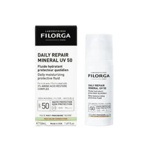 Filorga Daily Repair Mineral UV 50 Soin Quotidien 100 % Minéral SPF50 Anti-Rougeurs 50 ml