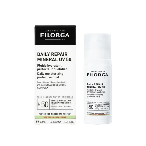 Filorga Daily Repair Mineral UV 50 Soin Quotidien 100 % Minéral SPF50 Anti-Rougeurs 50 ml