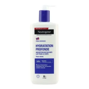 Neutrogena Hydratation Profonde Lait Corps Hydratant 72 h Pro-Céramide Peaux Sèches 400 ml