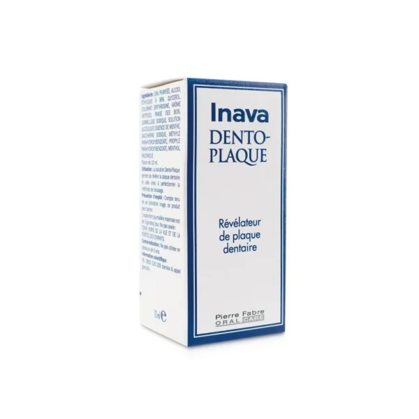 Inava Dentoplaque Révélateur de Plaque Dentaire Solution