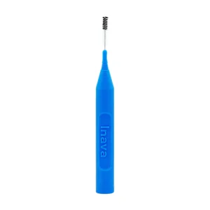 Inava Mono Compact Brossettes Interdentaires Bleues ISO 1 0,8 mm Boîte de 4