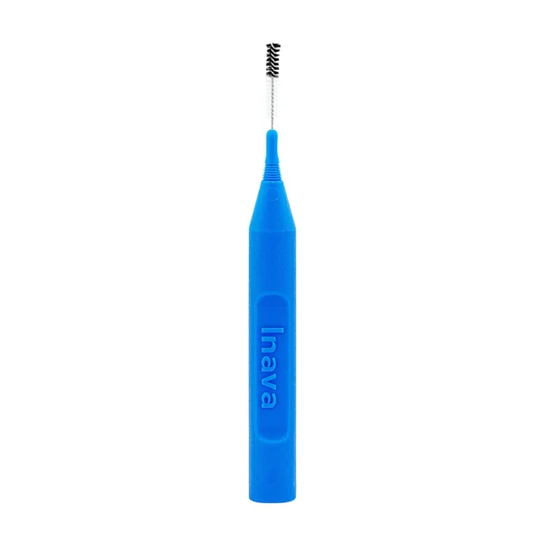 Inava Mono Compact Brossettes Interdentaires Bleues ISO 1 0,8 mm Boîte de 4