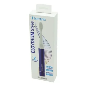 Elgydium Style Electric Brosse à Dents Électrique Rechargeable Bleu Nuit