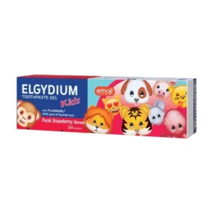 Elgydium Kids Gel Dentifrice Fraise Givrée Emoji Enfants 3-6 Ans 50 ml