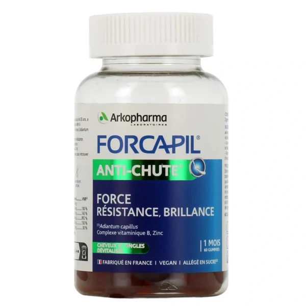 Arkopharma Forcapil Anti-Chute Cheveux 60 gummies