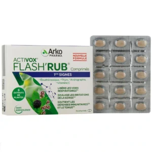 Arkopharma Activox Flash'Rub 15 comprimés - Gorge Irritée