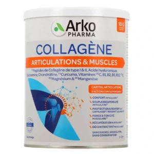 Collagène Articulations & Muscles Arkopharma – Pot 260 g