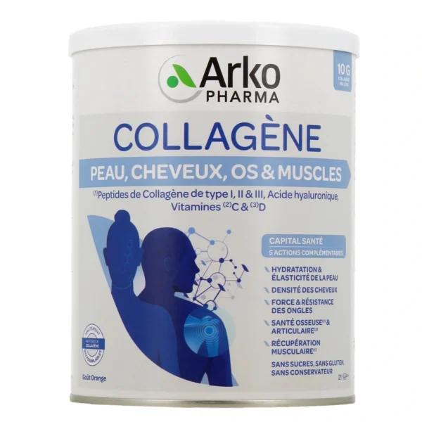 Arkopharma Collagène Peau Cheveux Articulation 260g