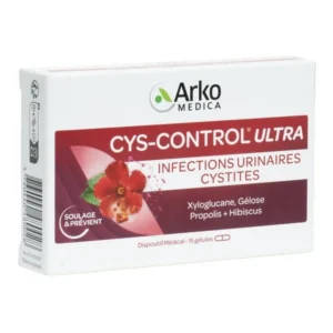 Arkopharma Cys-Control Ultra Infections Urinaires et Cystites 15 capsules - Image 1