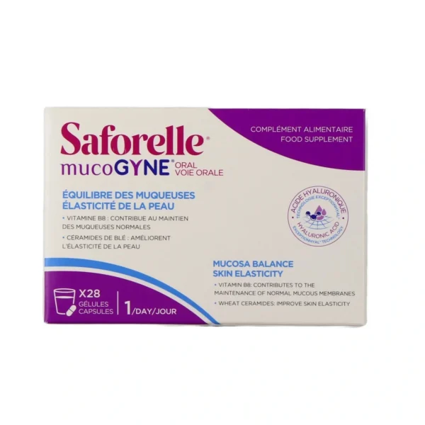 Mucogyne Acide Hyaluronique 28 Gélules