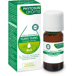 Phytosun Arôms Huile Essentielle d'Ylang-Ylang Bio Cananga Odorata Diffusion Parfum d'Ambiance 5 ml