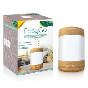 Phytosun Arôms Diffuseur d'Huiles Essentielles Ultrasonique Sans Fil EasyGo Bambou