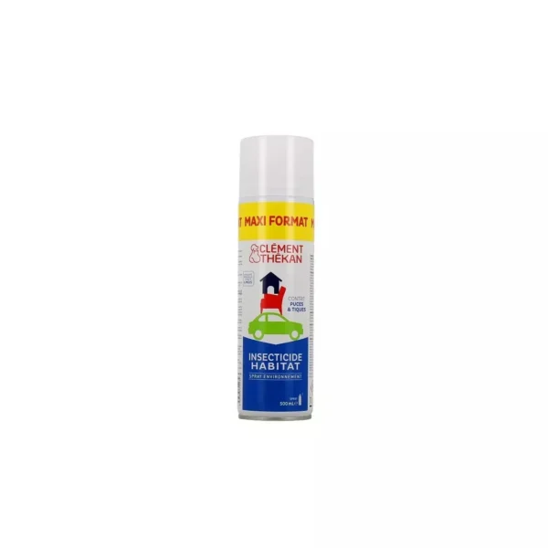 Clément Thékan Insecticide Habitat Spray Environnement des Animaux 500 ml