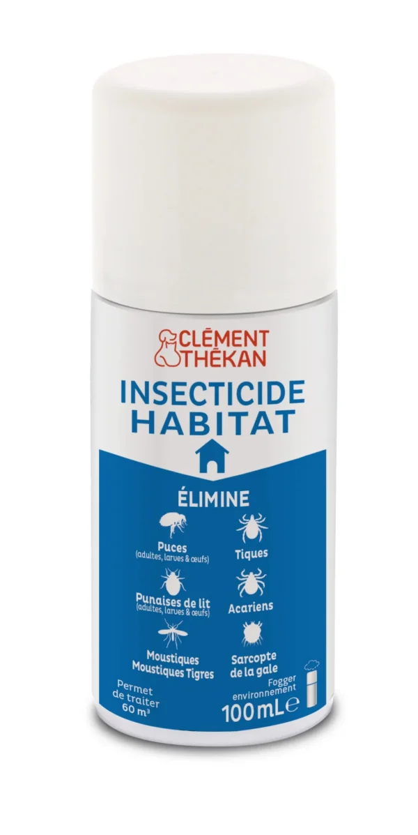 Clément Thékan Insecticide Habitat Spray Environnement des Animaux 100 ml