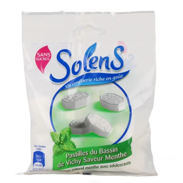 Pastilles du Bassin de Vichy Menthe Sans Sucre 100 g