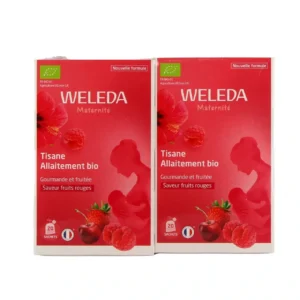 Maternité Tisane Allaitement Fruits Rouges Bio Lot de 2 x 20 Sachets