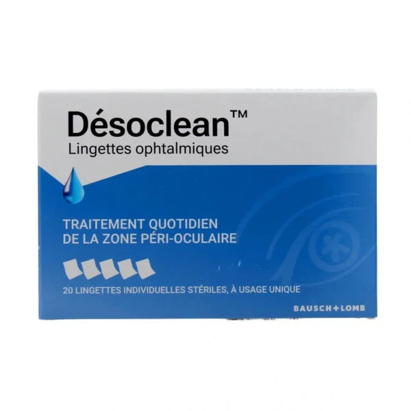 Desoclean Lingettes Stériles Ophtalmiques (20)